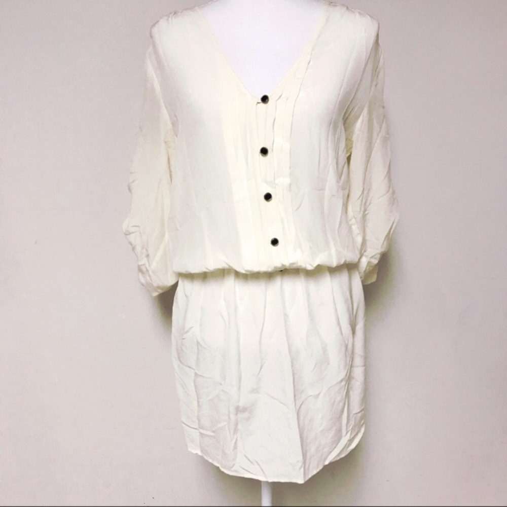 Yumi Kim Ivory 100% silk tunic